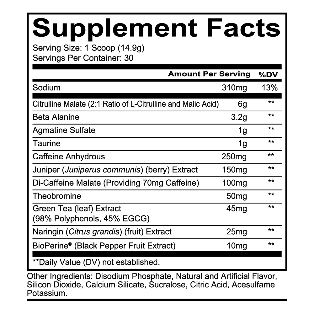 Redcon1 Total War Preworkout