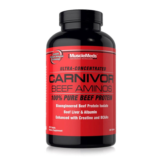 Musclemeds Carnivor Beef Aminos, 300 Tablets